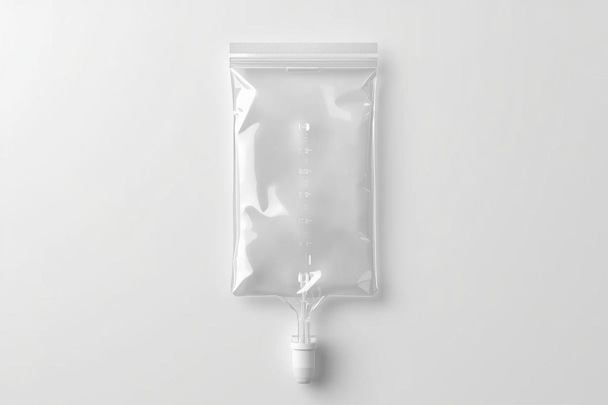 Urine drainage bags and catheters